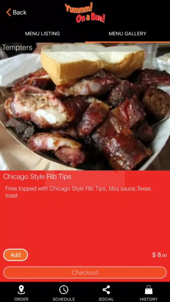 Tangkapan layar Chicago Taste and more